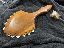 Hawaiian Weapon(LEI O Mano Shark Tooth)Made Of Cherry Wood And Real Tiger Shark