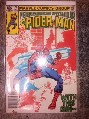 The Spectacular Spider-Man #71 (Marvel Comics October 1982) Bag And Board NM