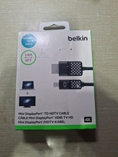BELKIN Mini Display Port to HDMI 6' Cable MacBook To HDTV 4K