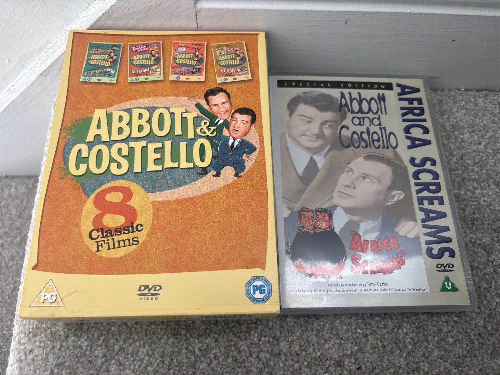 Abbott & Costello: 8 Classic Films [DVD] + Africa Screams