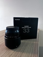 Fujifilm XF Aspherical 33mm f/1.4 R LM WR Lens - Black