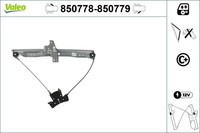 Valeo Fensterheber 850778 FüR Peugeot 407 Sw Hdi 110 6D9HZC 6D9HYC 6D6FZB 16V
