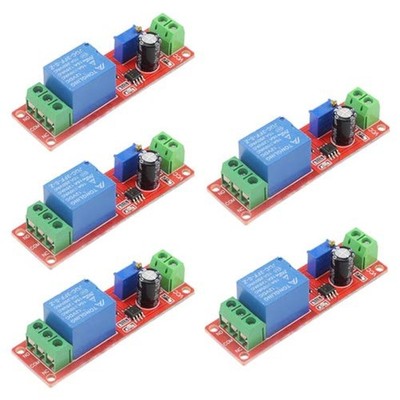 5Pcs 12V NE555 0-10 Seconds Delay Timer Switch Module Constant Current Regula...