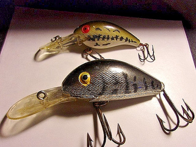 SUPER NEW REBEL''LITTLE R SUSPEND'' &  ''SUPER R'' FISHING LURES