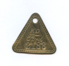 FORD Motor Company Highland Park Tool Check, Nice Vintage item, Free Shipping