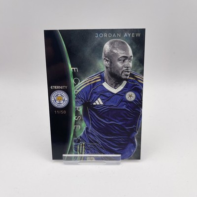 Panini EFL Eternity Jordan Ayew Leicester City Eclipse Green Parallel 11/50