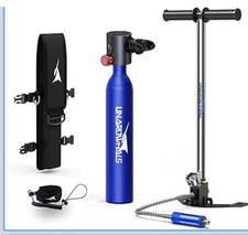 Mini Scuba Tank with Pump, 5-10 Minute Diving Lung Tank,Dot Certified Scuba 128