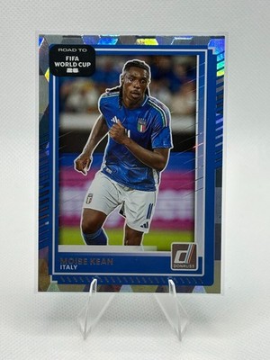 2025-26 Donruss Road To The World Cup Moise Kean #111 CUBIC Italy