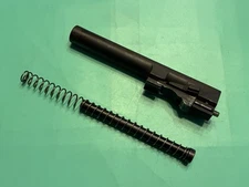 USED FACTORY BERETTA 92FS BLACK BARREL LUG STEEL GUIDE ROD RECOIL SPRING *ROUGH