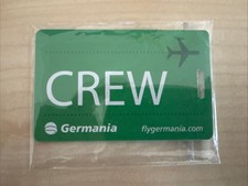 Germania Fluggesellschaft Crew Kofferanhänge...