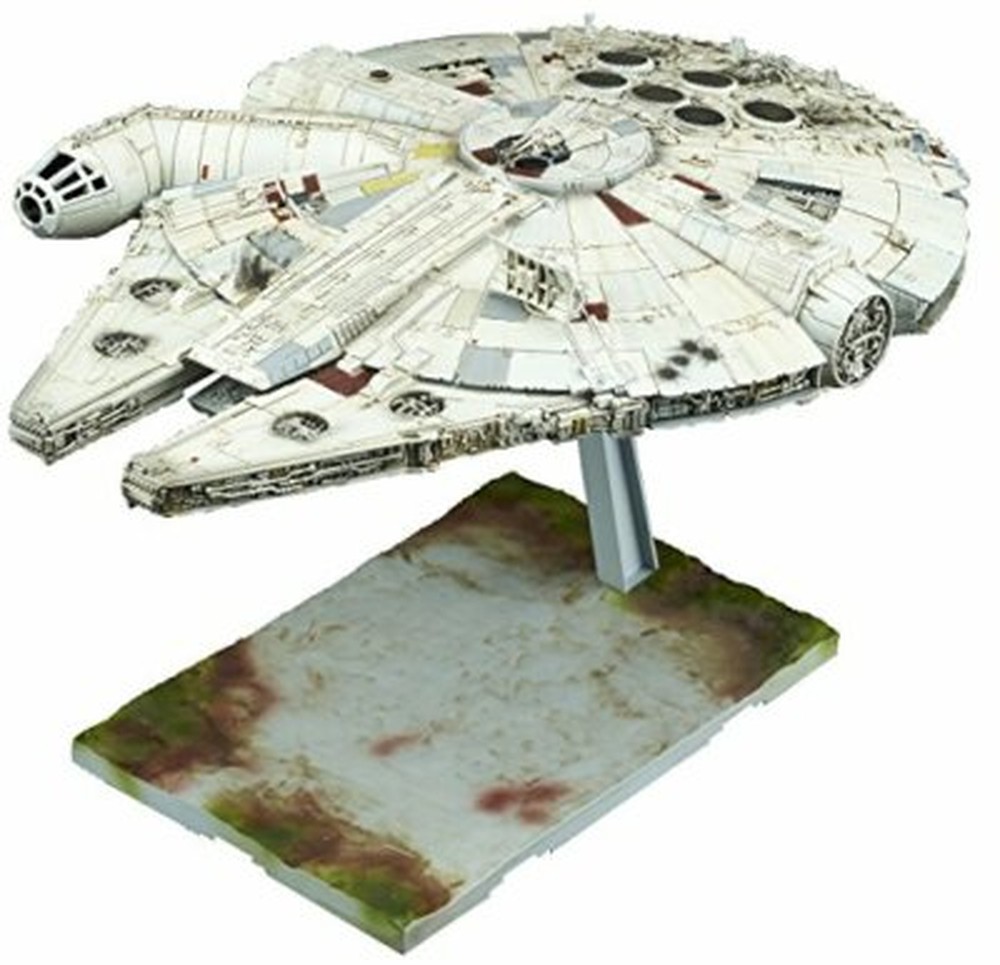 Star Wars Plastic Model Kit 1/144 MILLENNIUM FALCON The last Jedi Bandai Japan**