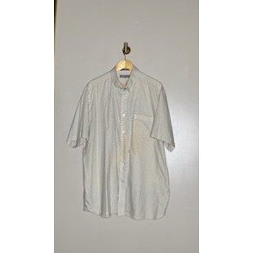 Daniel Cremieux Signature Collection Mens XL Short Sleeve Cotton Check Shirt
