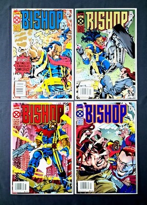 BISHOP #1-4 (X-Men Limited Series) Marvel Comics 1994 Complete Set of 4