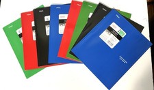 Five Star 2-Pocket  3-Prong Laminate Folders, 11 x 8.5  8-PACK New Free Ship