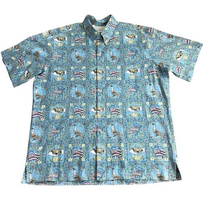 【REYN SPOONER】 Dietrich Varez アロハシャツ XL Reyn Spooner Dietrich Varez 2007 Hawaiian Aloha Shirt Sz XXL