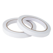 1/2" 2 Rolls Double Sided Adhesive Sticky Tape for Arts, DIY, Crafts, Photograph