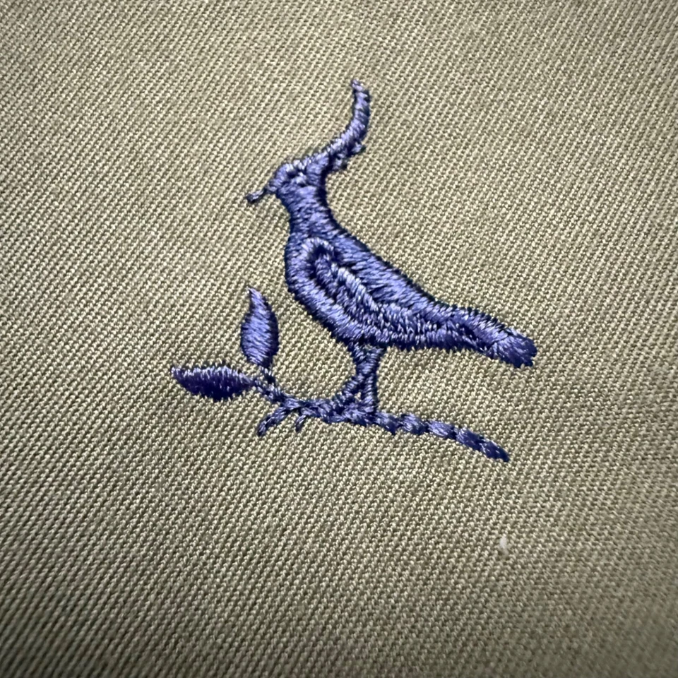 Camisa para hombre Charles Tyrwhitt verde oliva L calce clásico abotonada manga larga Foto 4 de 4