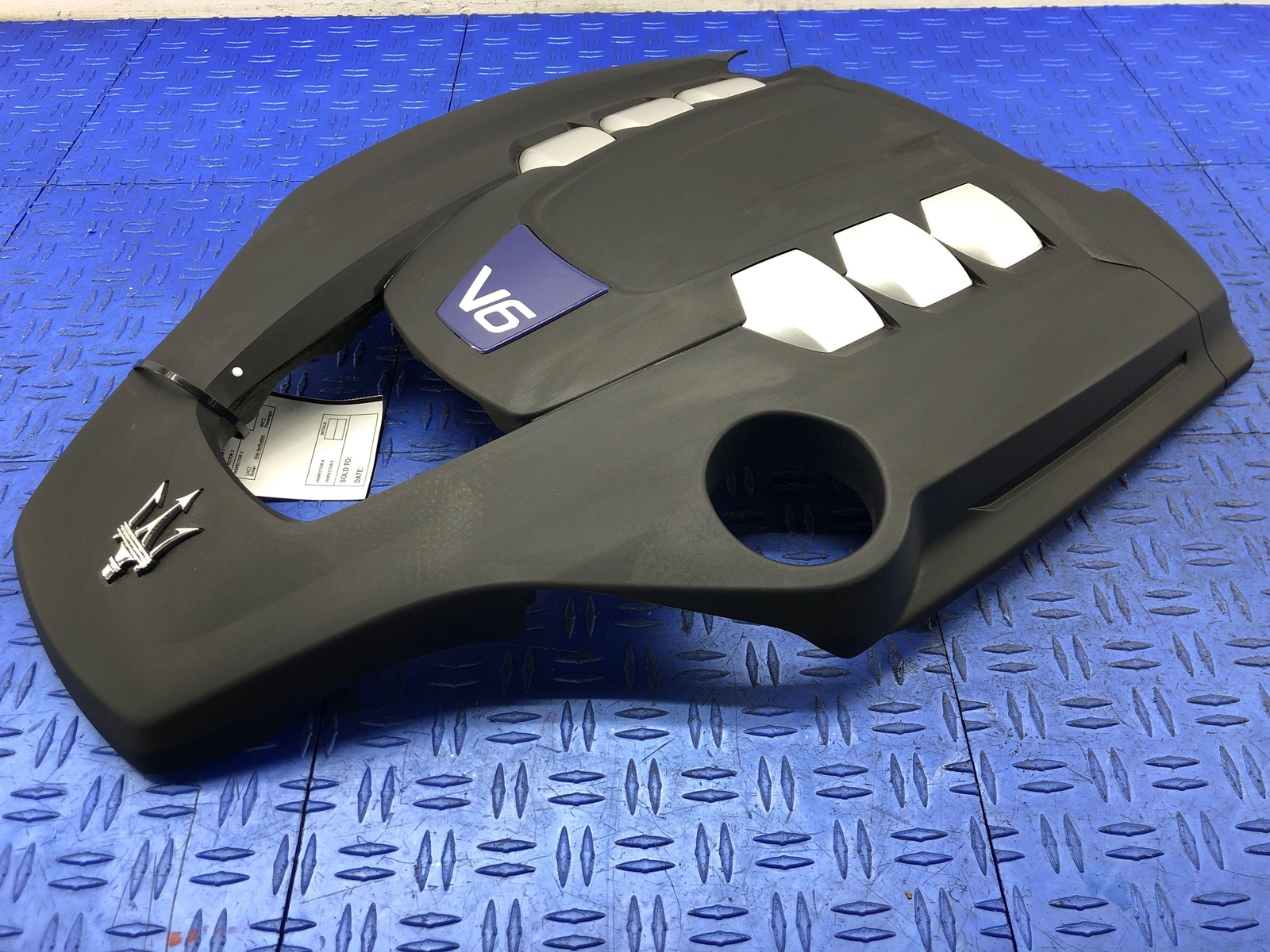 2014-2021 MASERATI QUATTROPORTE 3.0L V6 ENGINE COVER SHIELD 670003410 OEM 2015