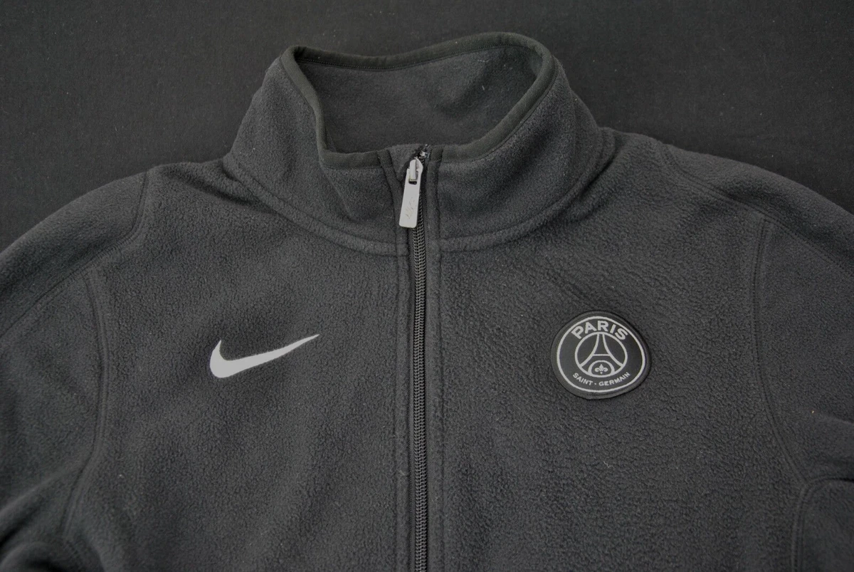 VESTE POLAIRE TEAM ISSUE PSG Paris Saint Germain Nike Soccer noire 23 S 101222S