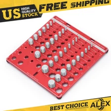 34 Nut and Bolt Inch and Metric Thread Checker Screw Thread Identifier Gauge