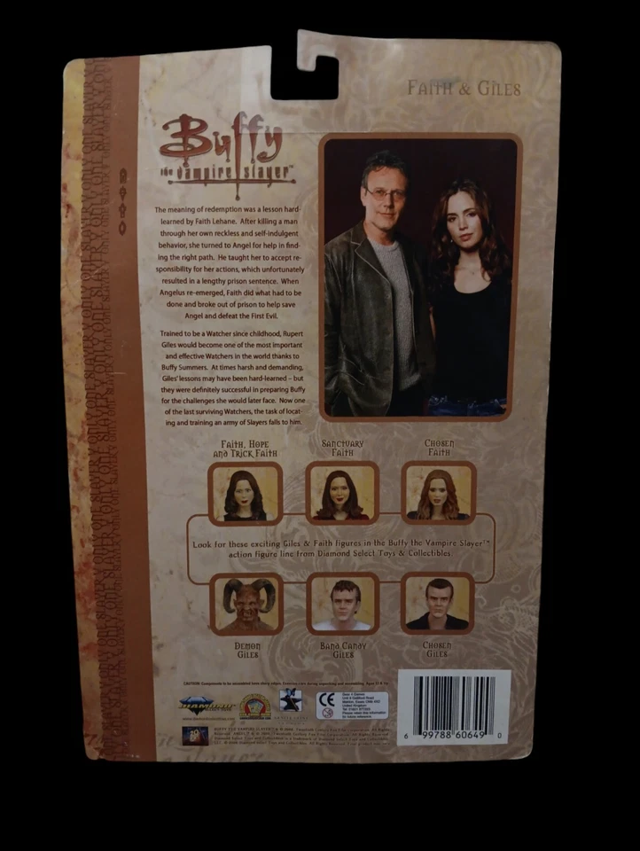 Buffy the Vampire Slayer “Giles” Chosen Diamond Select Nuevo 2006 Foto 3 de 3
