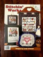 Jeremiah Junction Classics "Stichin' Works" Cross Stitch Chart #JL 189 1992 OOP