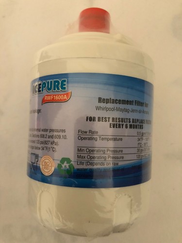 2-pak Icepure RWF1600A Compatible With Maytag UKF7003,WHIRLPOOL EDR7D1 Filters - Picture 2 of 4
