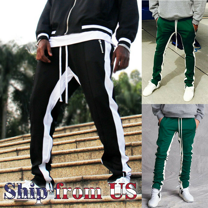 Men's Casual Sports Sweatpants - Gym Joggers & Workout Training Pants