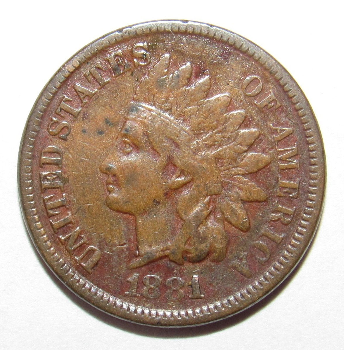 なりさん 1881 Indian Head Cent VF (Z84) | eBay