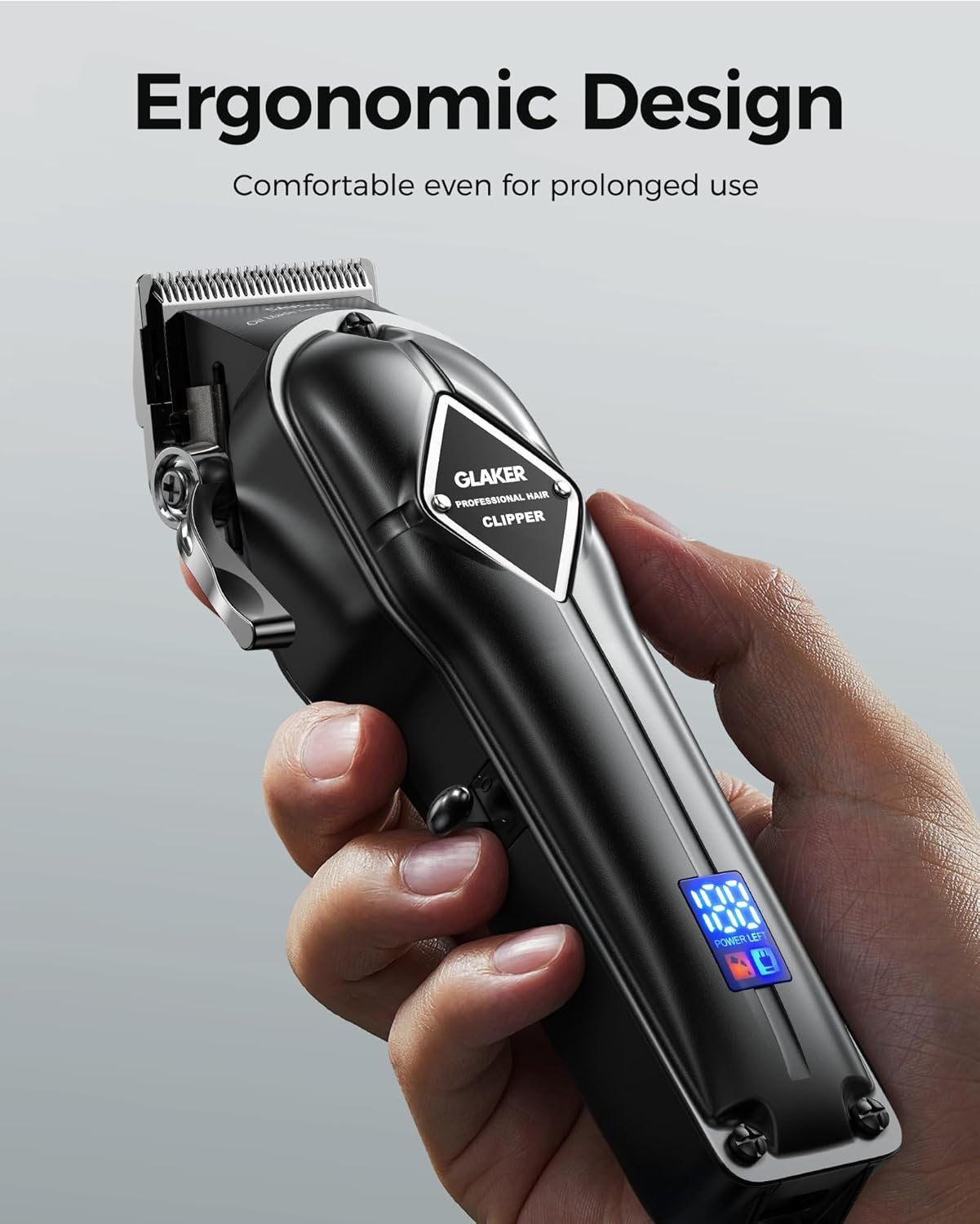 Professional Cordless Hair Clippers & Trimmers Set for Men-image