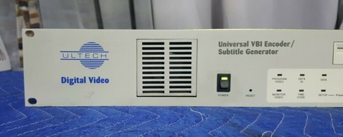 Ultech ITV Injector - SD Universal VBI Encoder / Subtitle Generator / DV-2000 EX - Picture 3 of 11