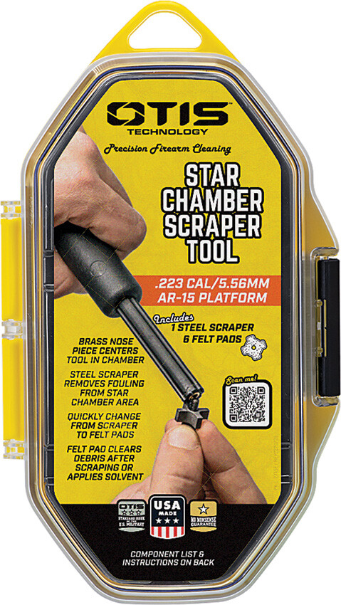 Otis Technology Star Chamber Cleaning Tool - Black (FG2715) for