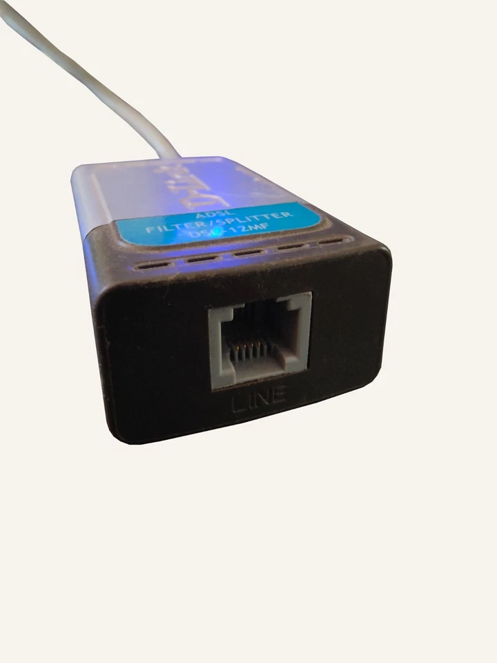 D-Link ADSL Filter Splitter DSL-12MF – Line/Phone Splitter for ADSL Broadband - Bild 3 von 3