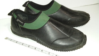 SUPERIOR Garden Shoes sz Women's 9-10 Green Black