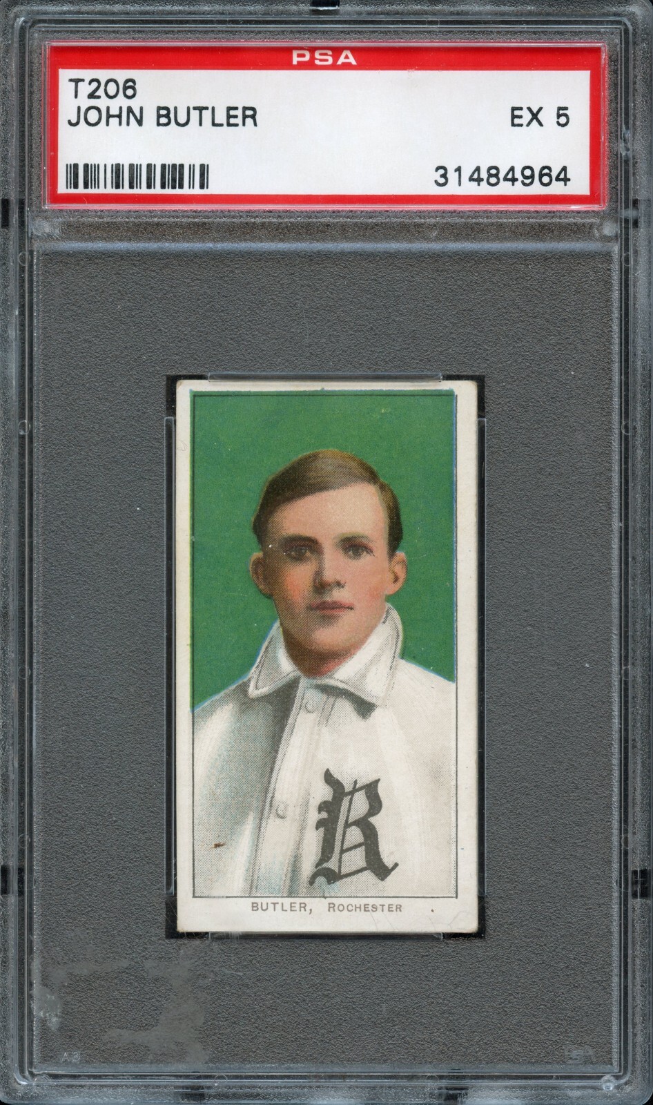 BB - 1909 T206 - Piedmont 350 - John Butler - PSA 5 - EX