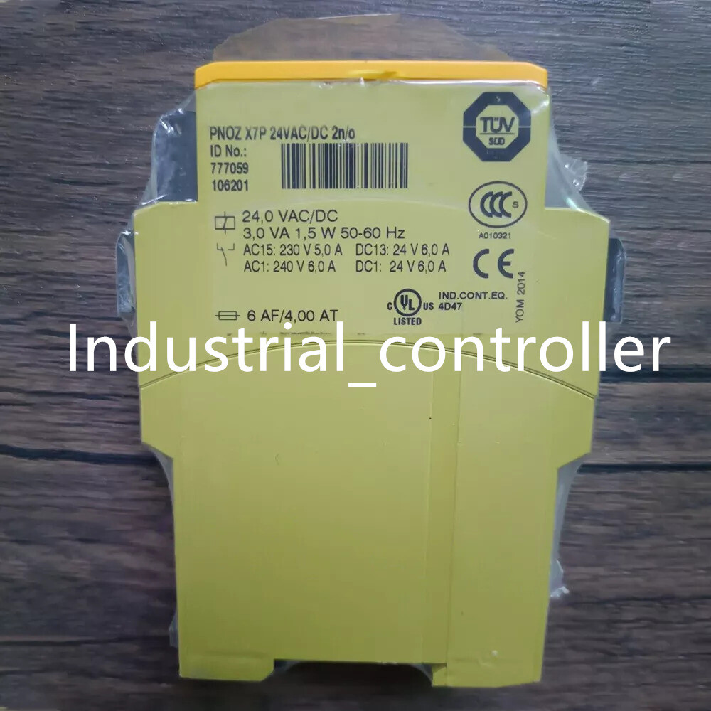 1PC New Sealed 777059 PNOZ X7P Safety Relay 24VAC Expedited Ship #A6-37