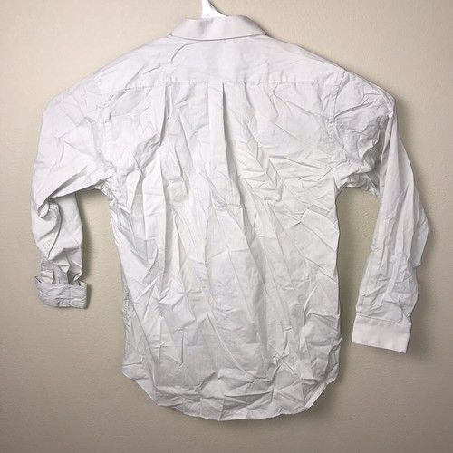 Camisa informal Falcon Bay Classics manga larga con botones frontal para hombre 16 34/35 grande - Imagen 3 de 6