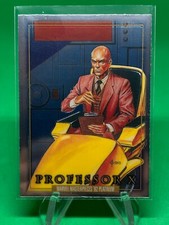 2024 Skybox Marvel Masterpieces 92 Platinum #66 Professor X Base Card