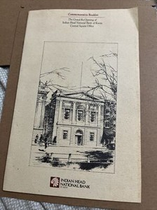 Commemorative Booklet Grand Re-Opening of Indian Head National Bank of Keene