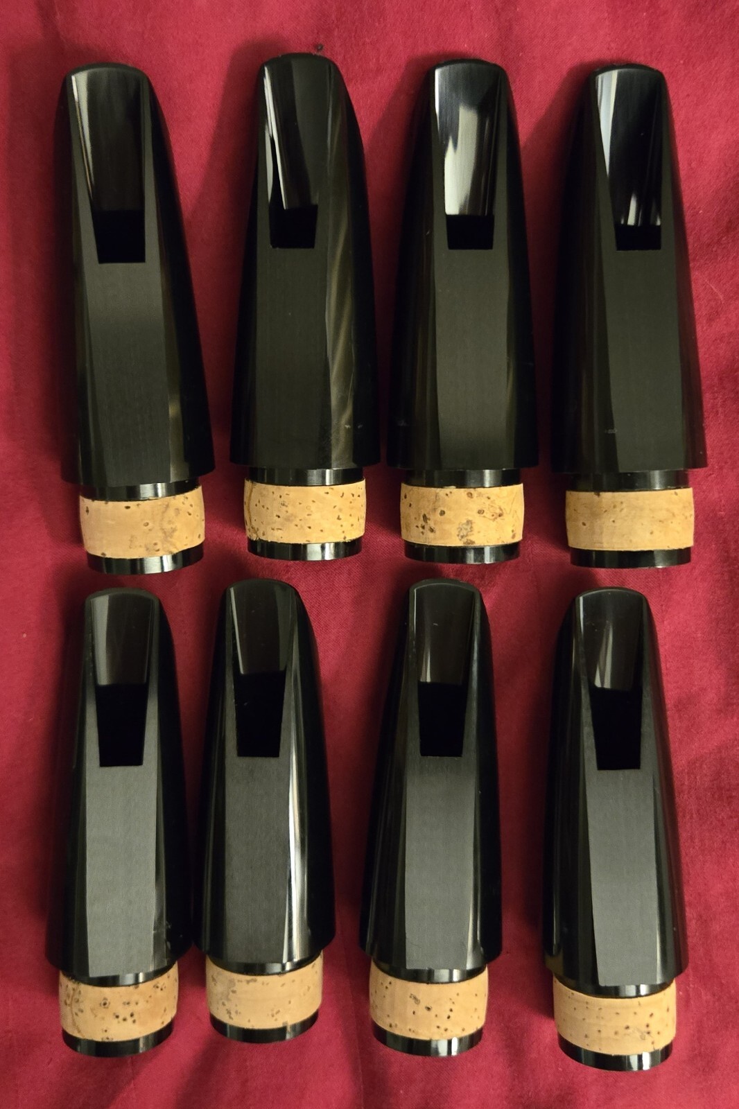 Buffet E11 mouthpieces Lot of 8