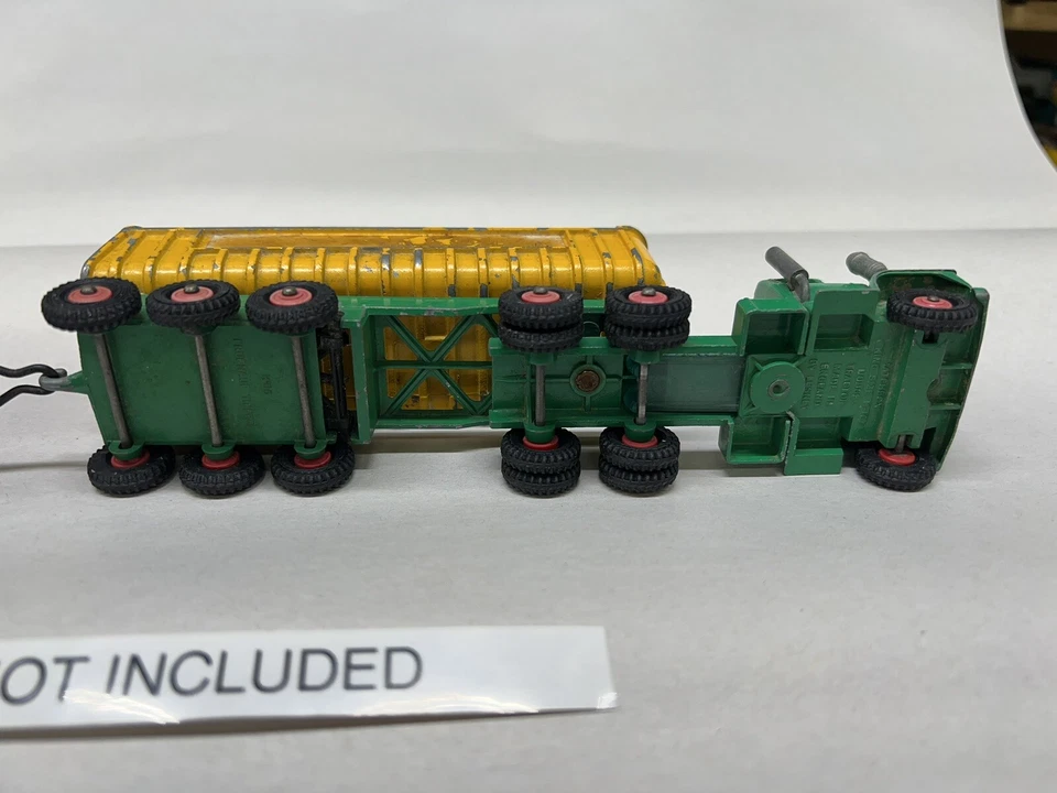 VINTAGE MATCHBOX LESNEY KING SIZE K-16 DODGE TRACTOR TRUCK (TIRES ONLY) - Image 4 of 4