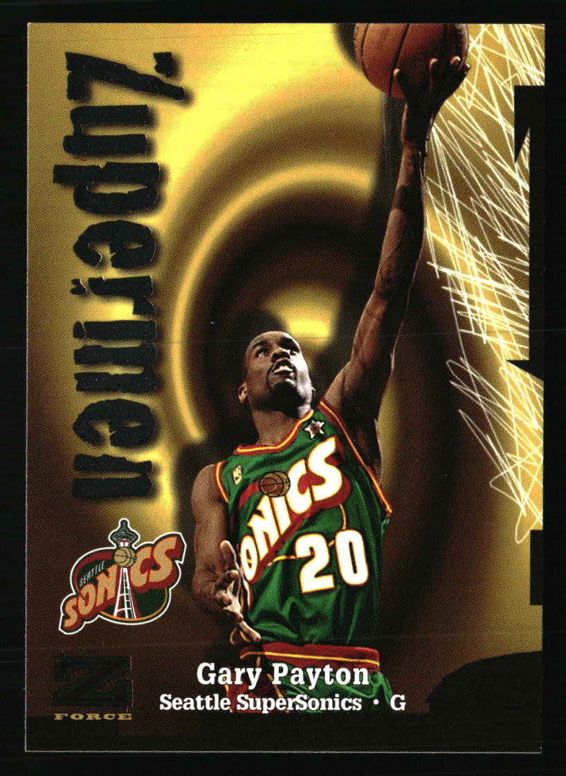 Gary Payton 1997-98 SkyBox Z-Force #204 BASKETBALL Card | eBay