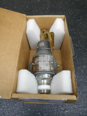 CONSOLIDATED VALVES 1543 E-3-21 3/4'' x 1'' BRONZE STEAM SAFETY VALVES