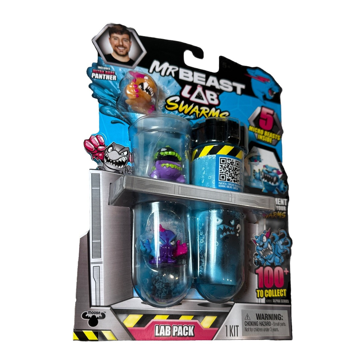 2024 MR BEAST LAB SWARMS 5 Micro Beasts Lab Pack 1