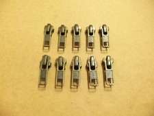 #5 YKK Antique Brass Locking Sliders (Pack Of 10)