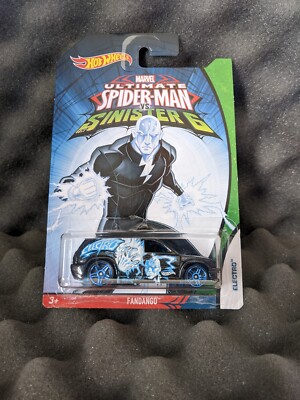 Hot Wheels Marvel Ultimate Spiderman vs The Sinister 6 schwarz Fandango 2015 