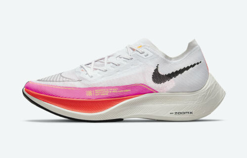 Nike ZoomX Vaporfly NEXT% 2 Rawdacious White Grey Pink DJ5457-100 Running Men&#039;s