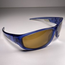 Champion Men's Blue Wrap Sunglasses Made Green ACT C02 Frames Only Cat 3