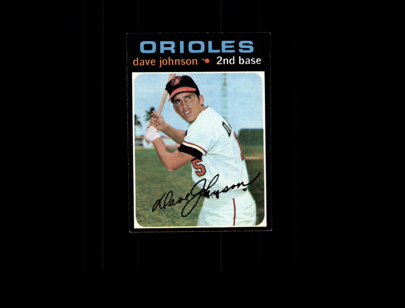 Dave Johnson trading card
