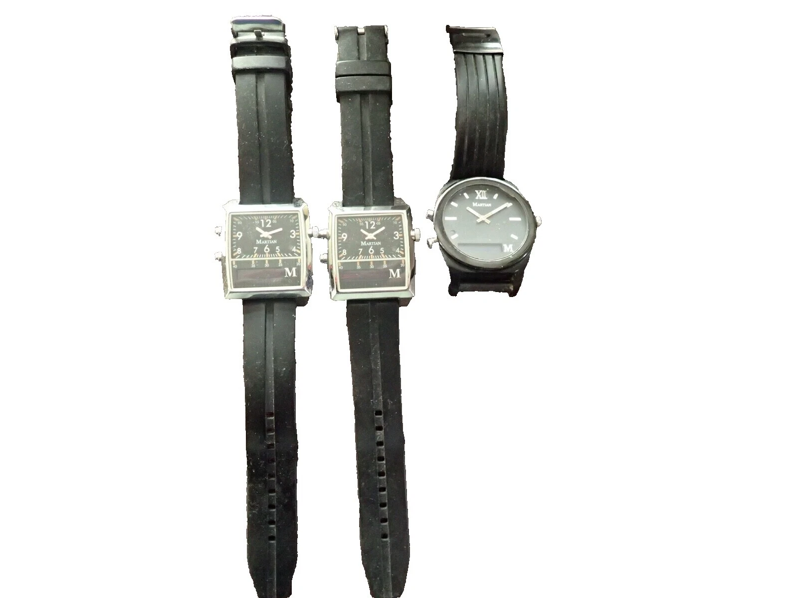 Pulseira de borracha Martian Relógios Inteligentes